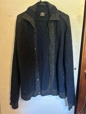 Vintage Dalmine Zip up Grandpa Sweater